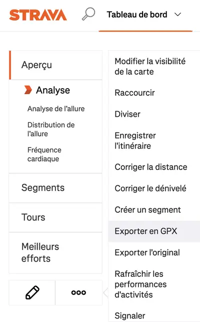 Schéma GPX