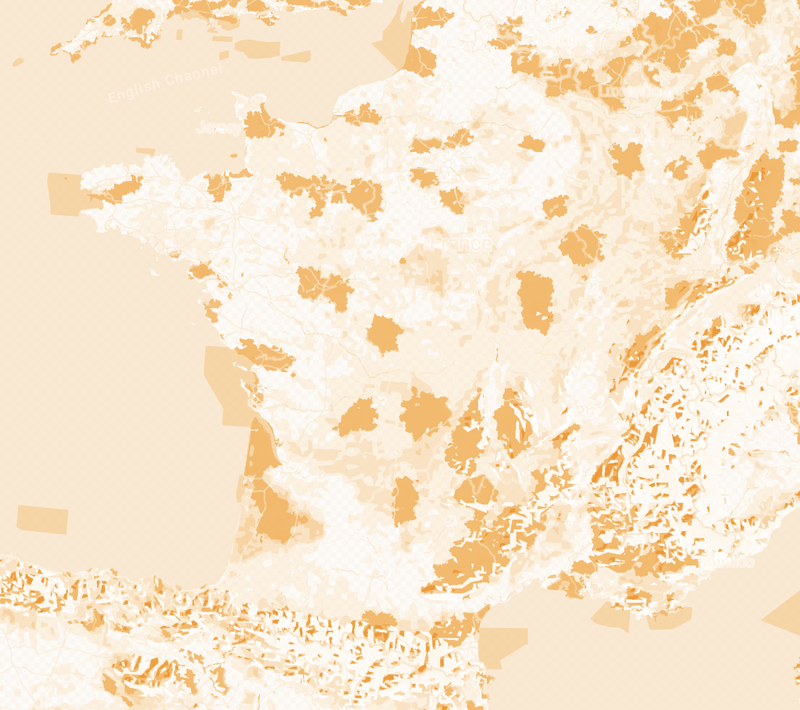 Aperçu Orange Blanc