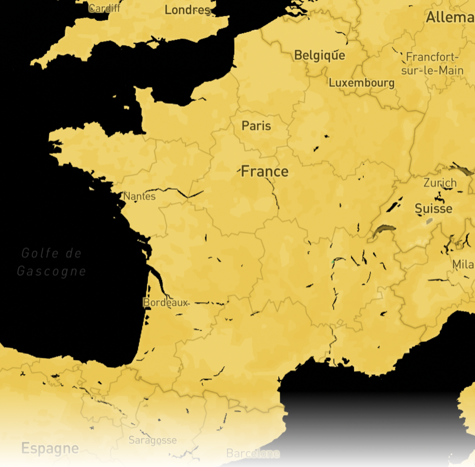 Style sombre affiche trail — Your Golden Run